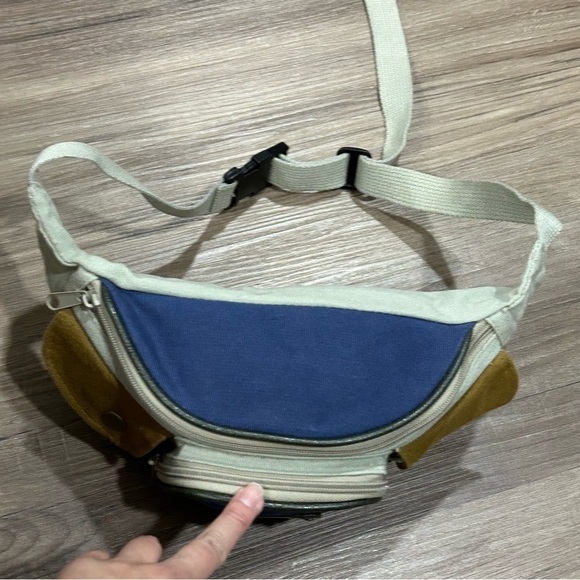 East Sport Multicolored Cavas Belt Bag Fanny Pack Os - Picture 5 of 16